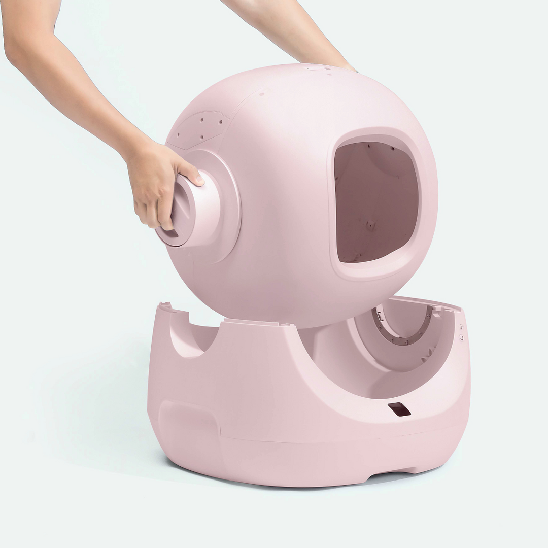 Catlink Baymax (roze) Zelfreinigende kattenbak
