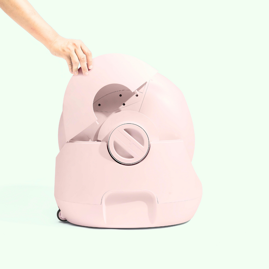 Catlink Baymax (roze) Zelfreinigende kattenbak