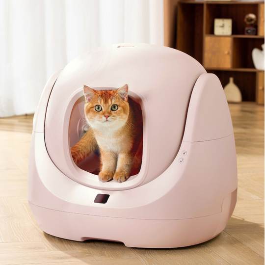 Catlink Baymax (roze) Zelfreinigende kattenbak