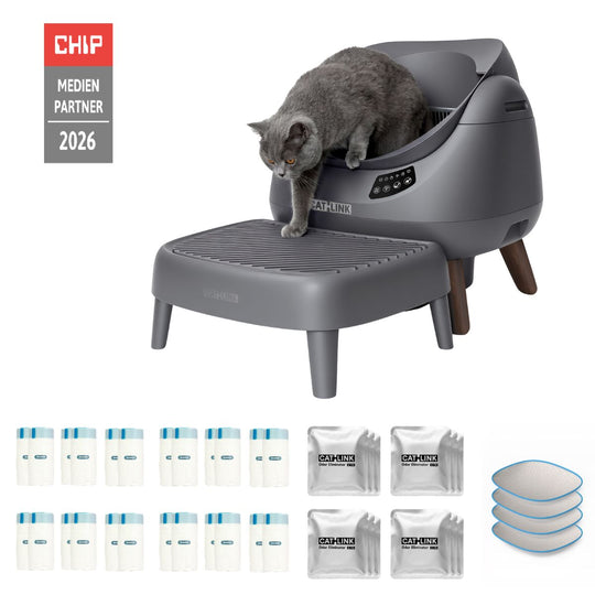 CATLINK Open-X Open Top Self-cleaning Litter Box