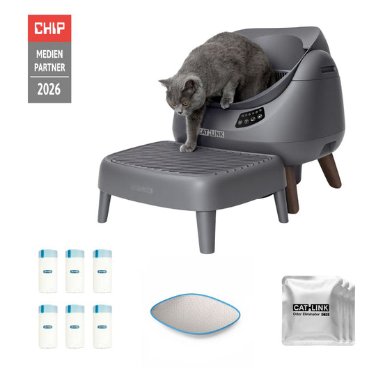 CATLINK Open-X Open Top Self-cleaning Litter Box