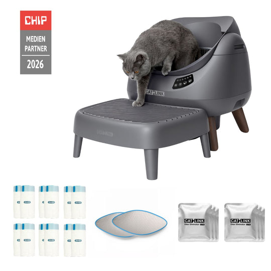 CATLINK Open-X Open Top Self-cleaning Litter Box
