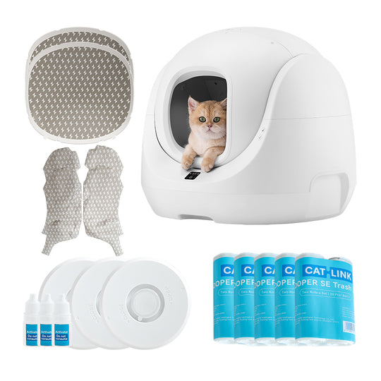 Catlink Baymax (White) Self-Cleaning Litter Box
