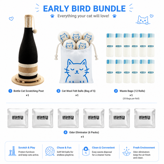 Early Bird Bundle For Catlink Scoop Robot C07