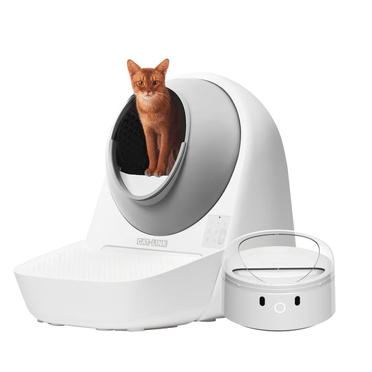 Bundle Package: Catlink Litter Box + Automatic Feeder - Catlink EU