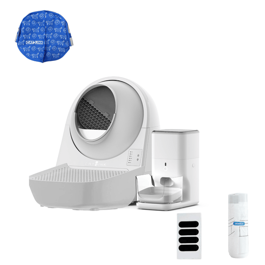 Bundle Package: Catlink Litter Box + Automatic Feeder - Catlink EU