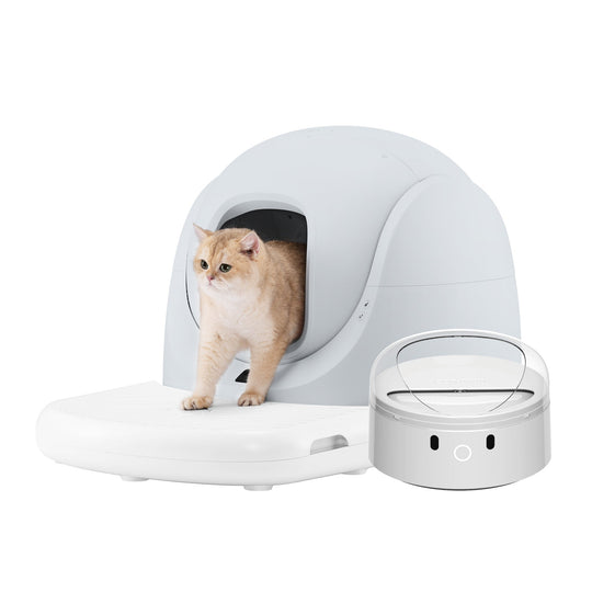 Bundle Package: Catlink Litter Box + Automatic Feeder - Catlink EU