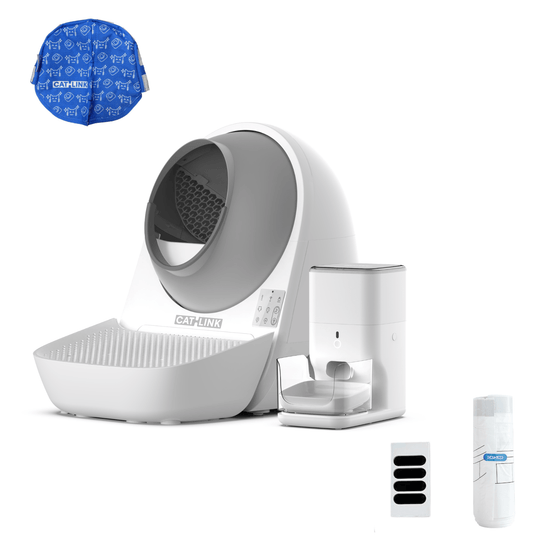 Bundle Package: Catlink Litter Box + Automatic Feeder - Catlink EU