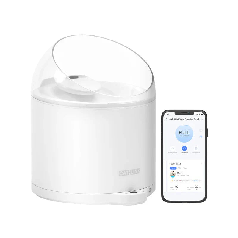 Catlink Al Water Fountain - Pure 2 - Catlink EU