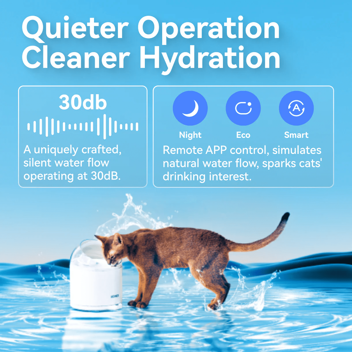 Catlink Al Water Fountain - Pure 2 - Catlink EU