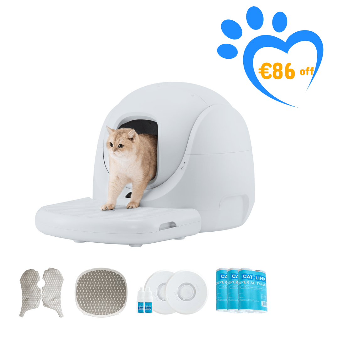 Catlink Baymax Lite (Gray) Self - Cleaning Litter Box - Catlink EU