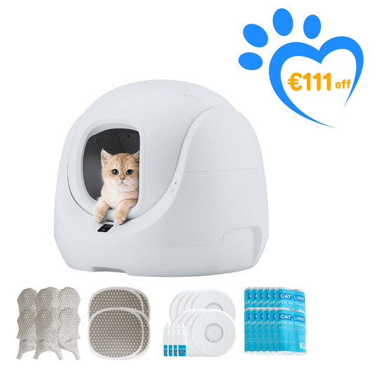 Catlink Baymax Lite (Gray) Self - Cleaning Litter Box - Catlink EU