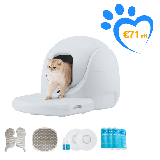 Catlink Baymax Lite (Gray) Self - Cleaning Litter Box - Catlink EU