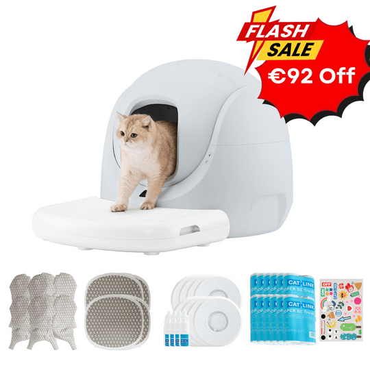 Catlink Baymax Lite (Gray) Self - Cleaning Litter Box - Catlink EU