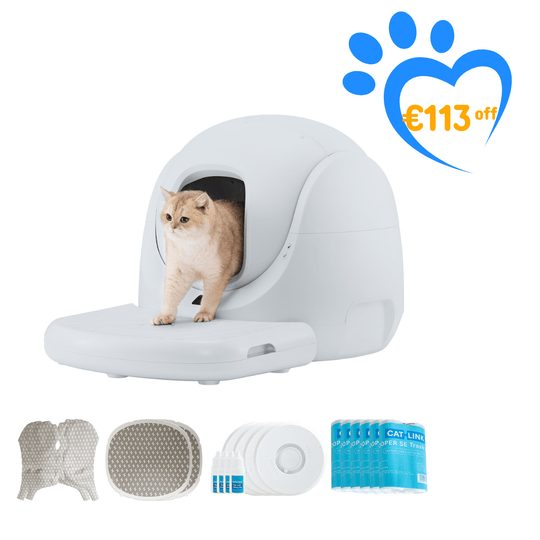 Catlink Baymax Lite (Gray) Self - Cleaning Litter Box - Catlink EU