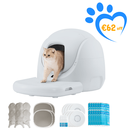 Catlink Baymax Lite (Gray) Self - Cleaning Litter Box - Catlink EU
