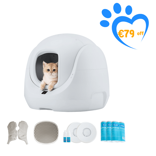 Catlink Baymax Lite (Gray) Self - Cleaning Litter Box - Catlink EU