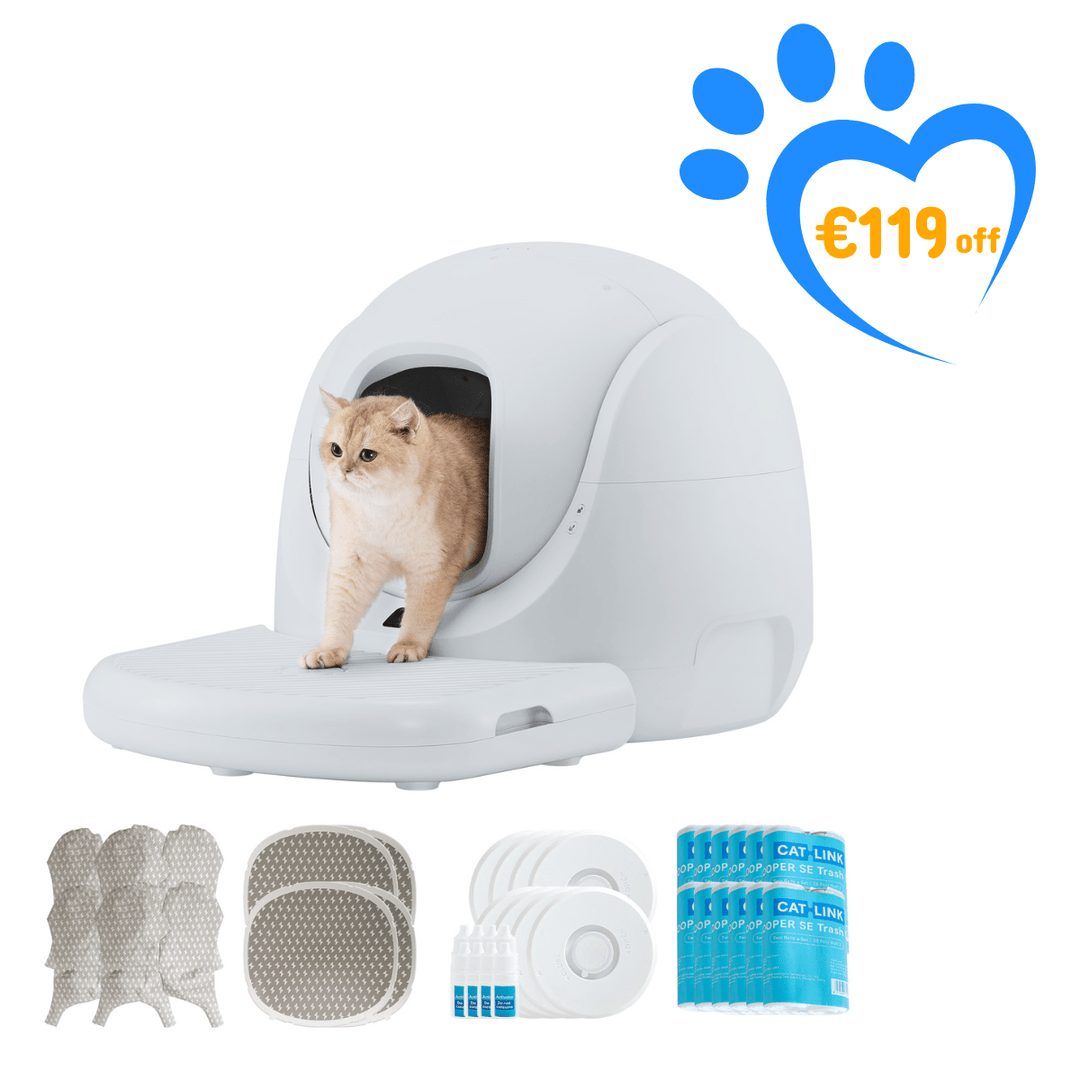 Catlink Baymax Lite (Gray) Self - Cleaning Litter Box - Catlink EU