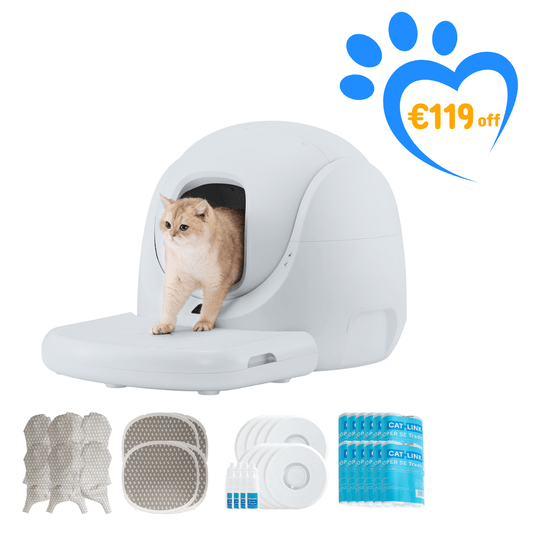 Catlink Baymax Lite (Gray) Self - Cleaning Litter Box - Catlink EU