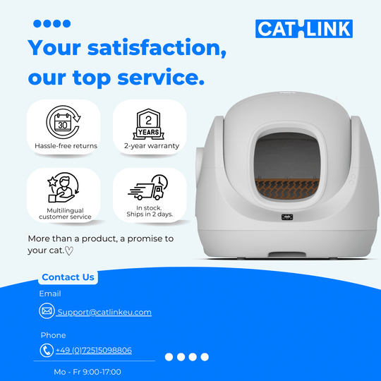 Catlink Baymax Lite (Gray) Self - Cleaning Litter Box - Catlink EU