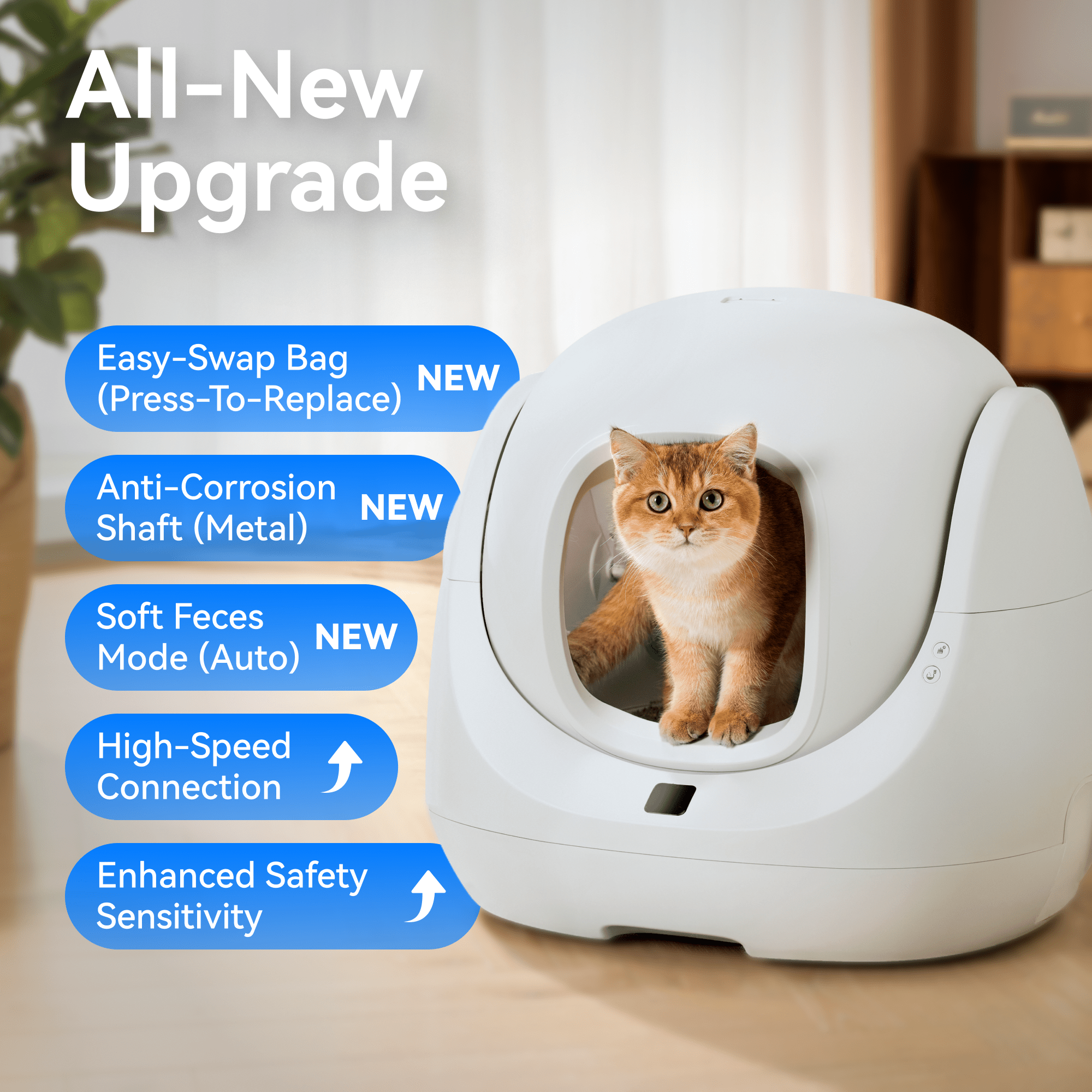 Catlink Baymax Lite (Gray) Self - Cleaning Litter Box - Catlink EU