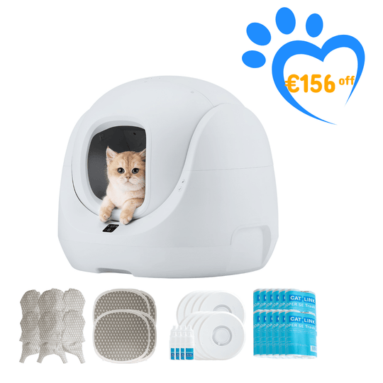 Catlink Baymax Lite (Gray) Self - Cleaning Litter Box - Catlink EU