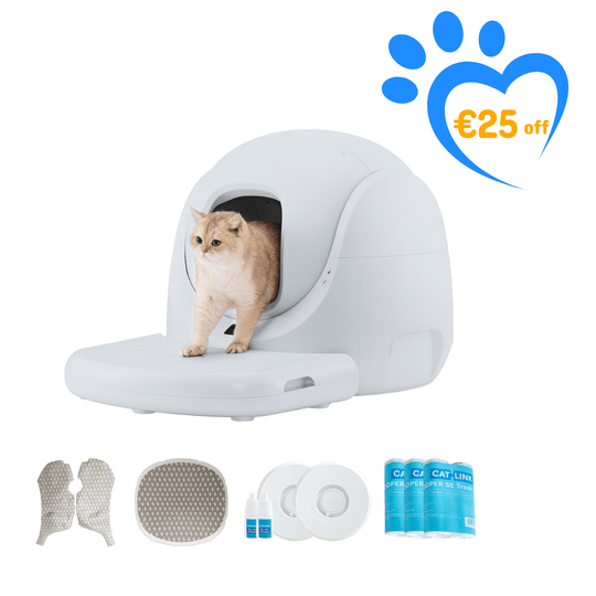 Catlink Baymax Lite (Gray) Self - Cleaning Litter Box - Catlink EU