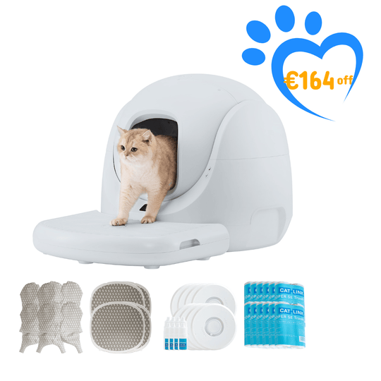 Catlink Baymax Lite (Gray) Self - Cleaning Litter Box - Catlink EU