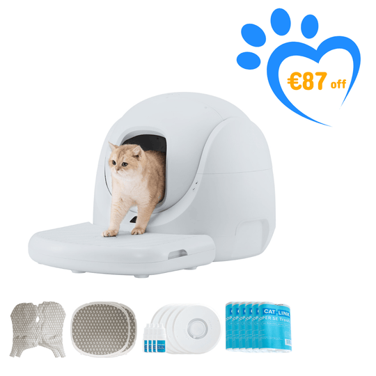 Catlink Baymax Lite (Gray) Self - Cleaning Litter Box - Catlink EU