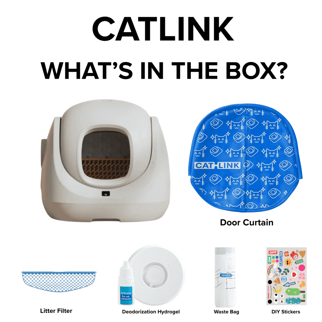 Catlink Baymax Lite (Gray) Self - Cleaning Litter Box - Catlink EU