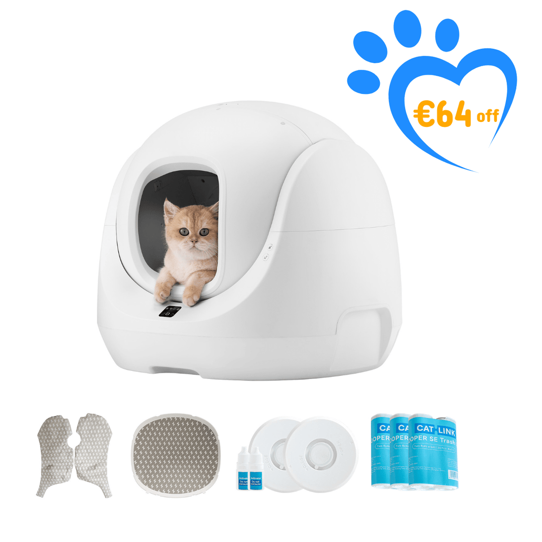 Catlink Baymax Lite (Gray) Self - Cleaning Litter Box - Catlink EU