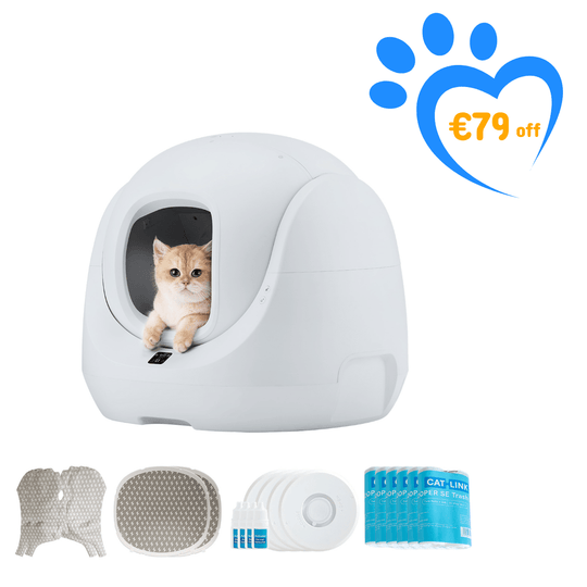 Catlink Baymax Lite (Gray) Self - Cleaning Litter Box - Catlink EU