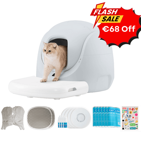 Catlink Baymax Lite (Gray) Self - Cleaning Litter Box - Catlink EU