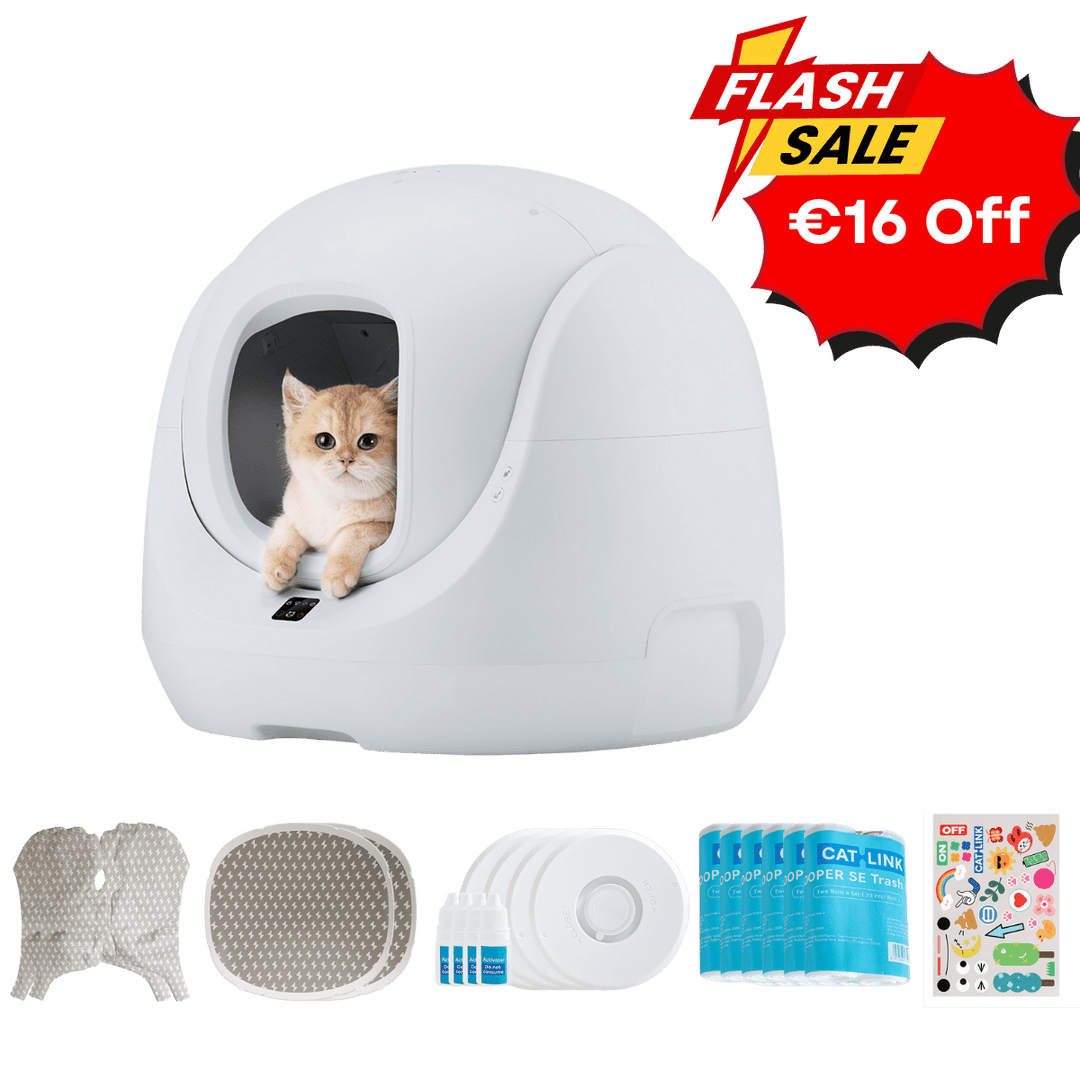 Catlink Baymax Lite (Gray) Self - Cleaning Litter Box - Catlink EU