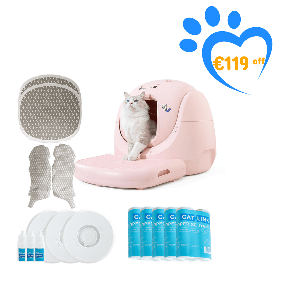 Catlink Baymax Lite (Gray) Self - Cleaning Litter Box - Catlink EU