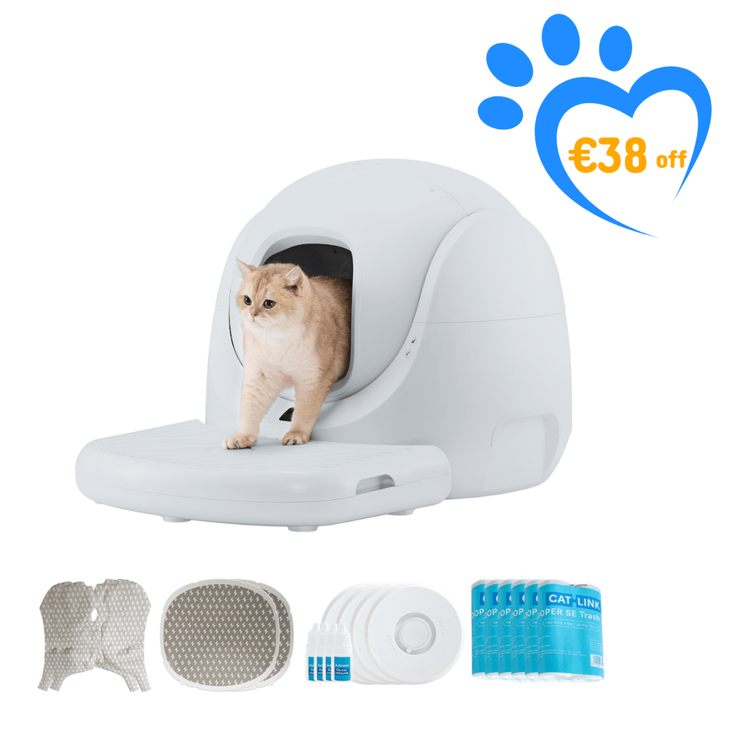 Catlink Baymax Lite (Gray) Self - Cleaning Litter Box - Catlink EU