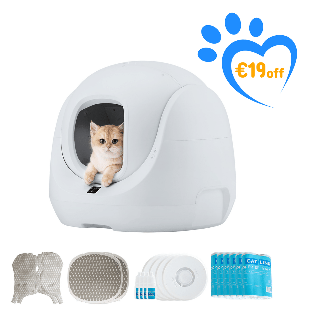 Catlink Baymax Lite (Gray) Self - Cleaning Litter Box - Catlink EU