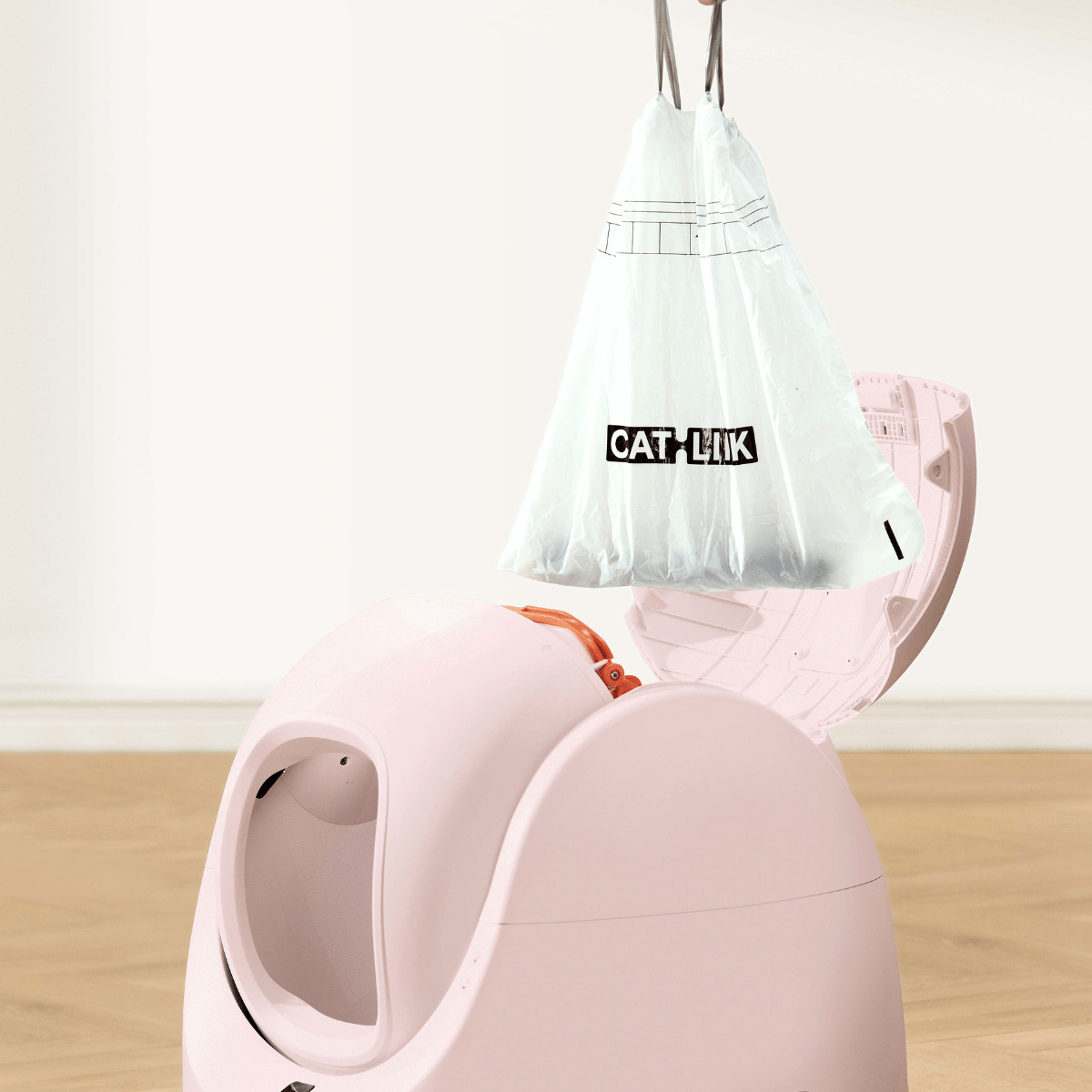 Catlink Baymax (Pink) Self - Cleaning Litter Box - Catlink EU