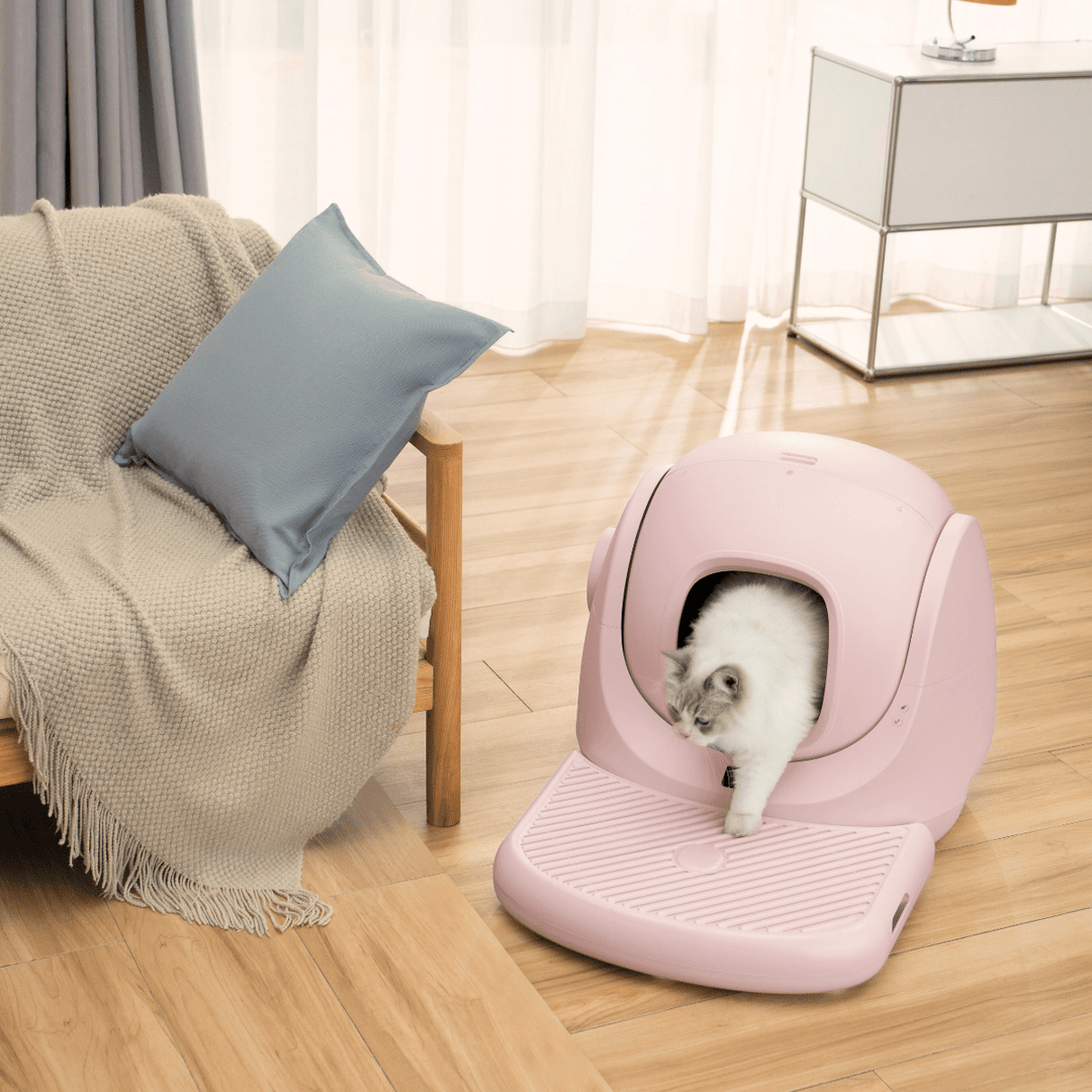 Catlink Baymax (Pink) Self - Cleaning Litter Box - Catlink EU