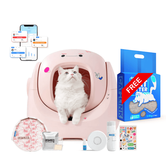 Catlink Baymax Sakura Self - Cleaning Litter Box - Catlink EU