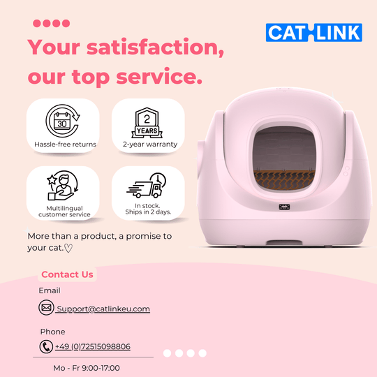 CATLINK Baymax Sakura – Self - Cleaning Litter Box - Catlink EU