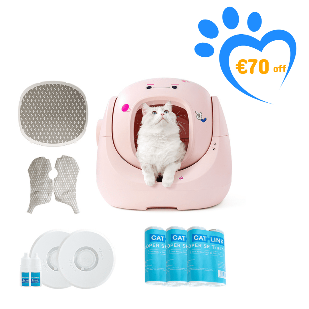 Catlink Baymax Sakura Self - Cleaning Litter Box - Catlink EU