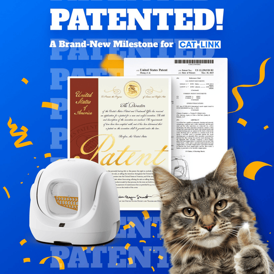 Catlink Baymax (White/ Pink) Self - Cleaning Litter Box - Catlink EU