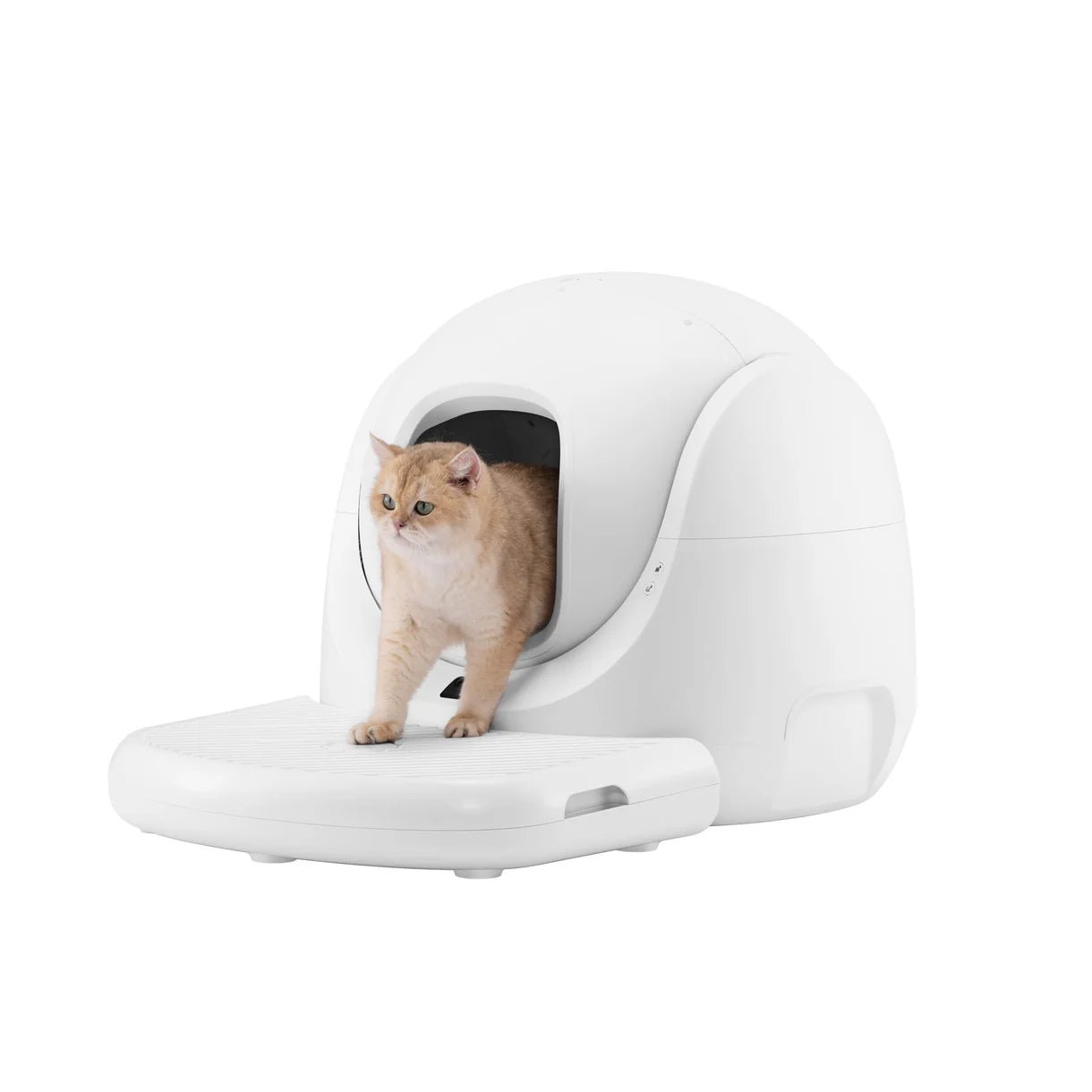 Catlink Baymax (White/ Pink) Self-Cleaning Litter Box