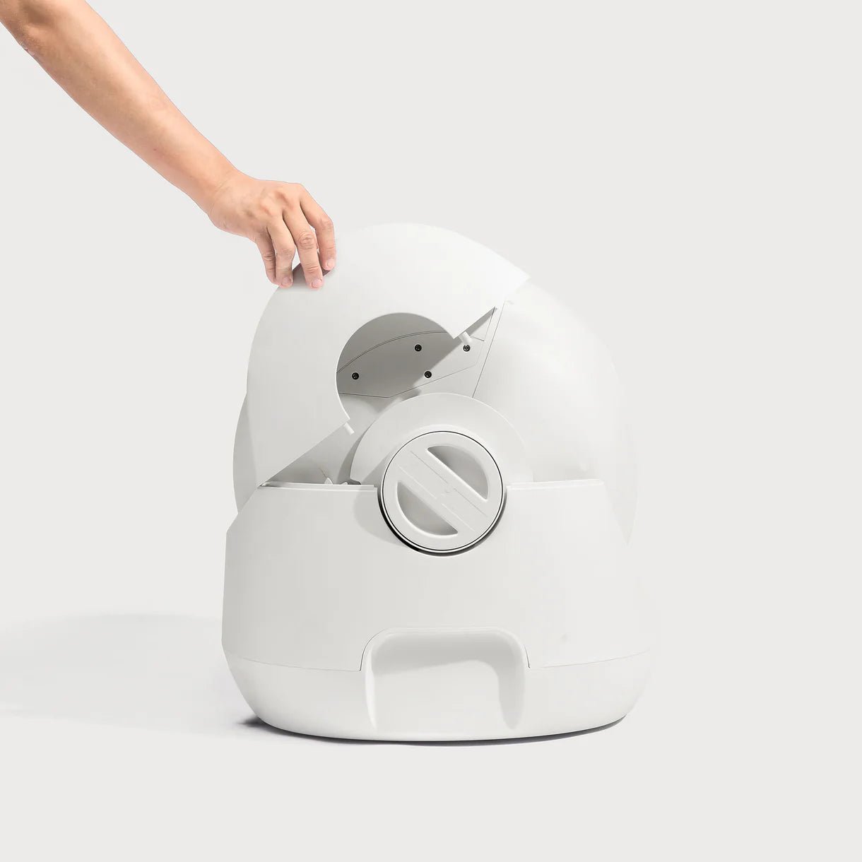 Catlink Baymax (White/ Pink) Self-Cleaning Litter Box
