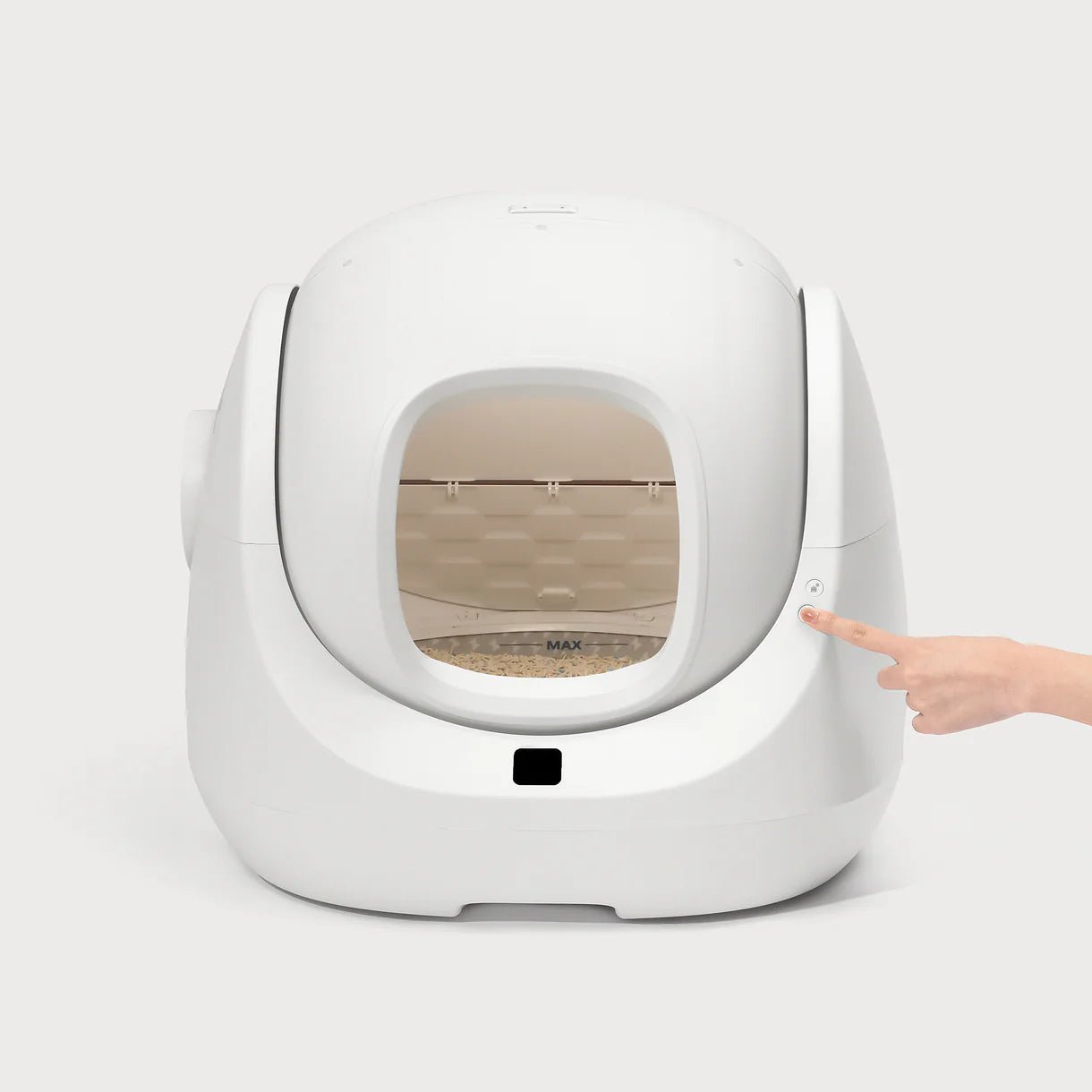Catlink Baymax (White/ Pink) Self-Cleaning Litter Box