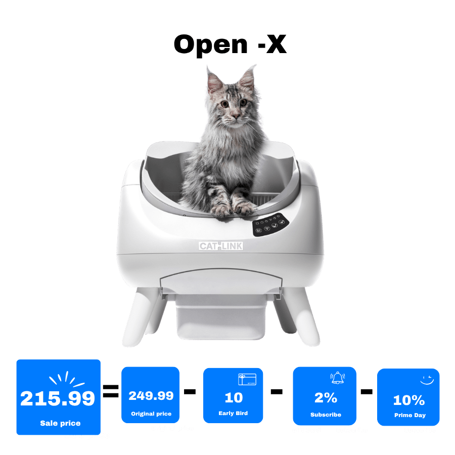 Catlink Early Bird of Prime Day €5 Deposit for A €10 Discount Code (Redeem June 20–26) - Catlink EU