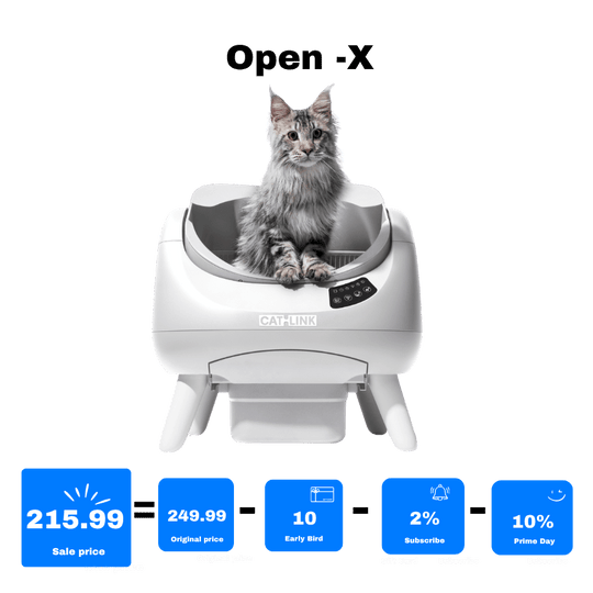 Catlink Early Bird of Prime Day €5 Deposit for A €10 Discount Code (Redeem June 20–26) - Catlink EU