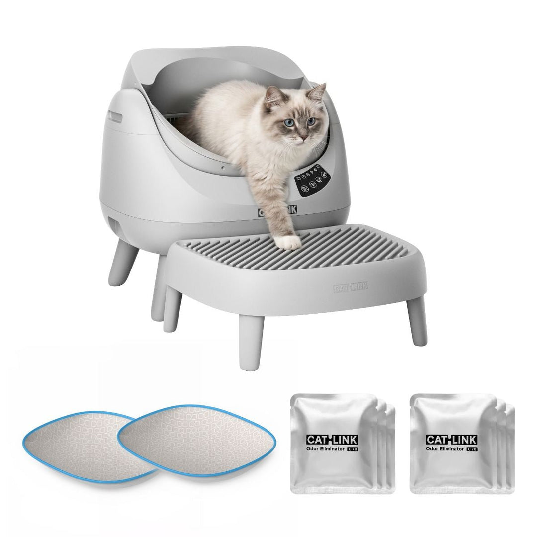CATLINK Open-X Lite Open Top Self-cleaning Litter Box - Catlink EU
