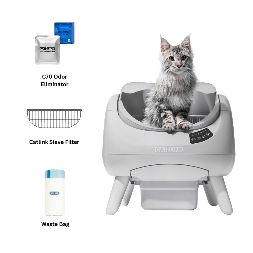CATLINK Open - X Lite Open Top Self - cleaning Litter Box - Catlink EU